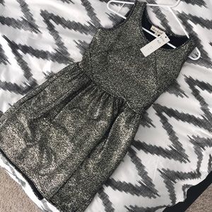 Olive & Oak black and silver party dress